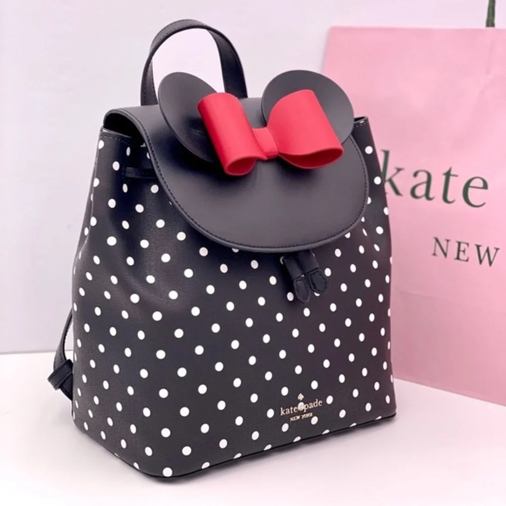 Disney x Kate Spade New York Minnie Backpack - Picture 1 of 13